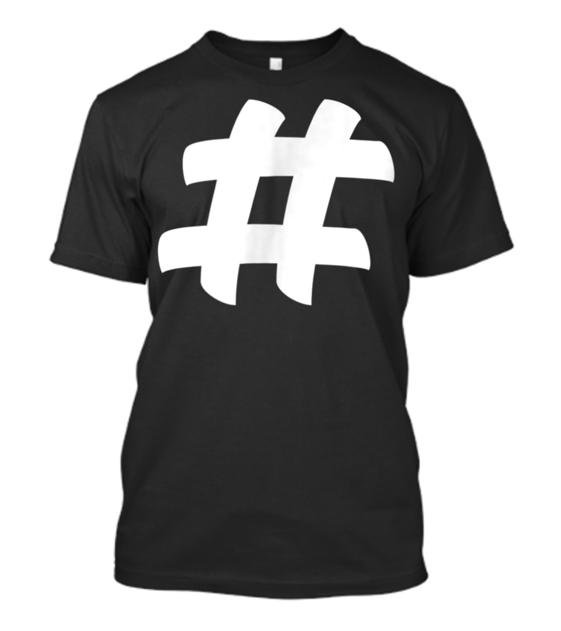 Hashtag Halloween Couple Costume T-Shirt