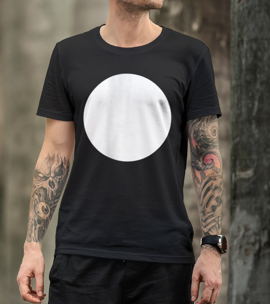 Human Dice 1 Team Group White Circle T-Shirt