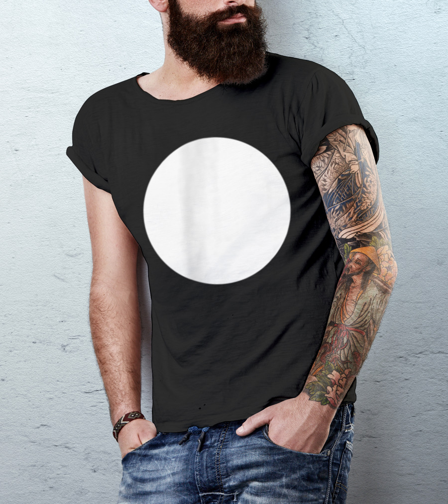 Human Dice 1 Team Group White Circle T-Shirt
