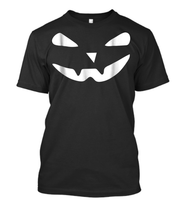I Love Halloween Evil Jack O' Lantern Pumpkin Face T-Shirt