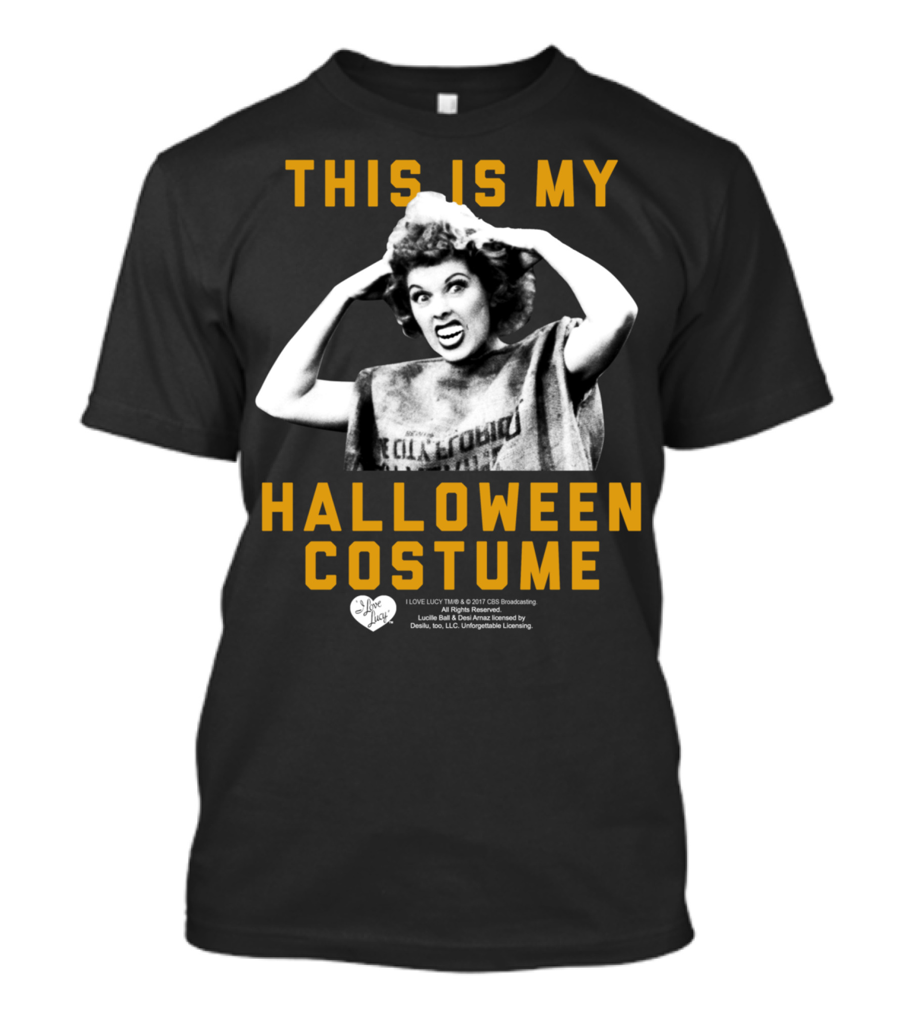 This Is My I Love Lucy Halloween Costume T-Shirt