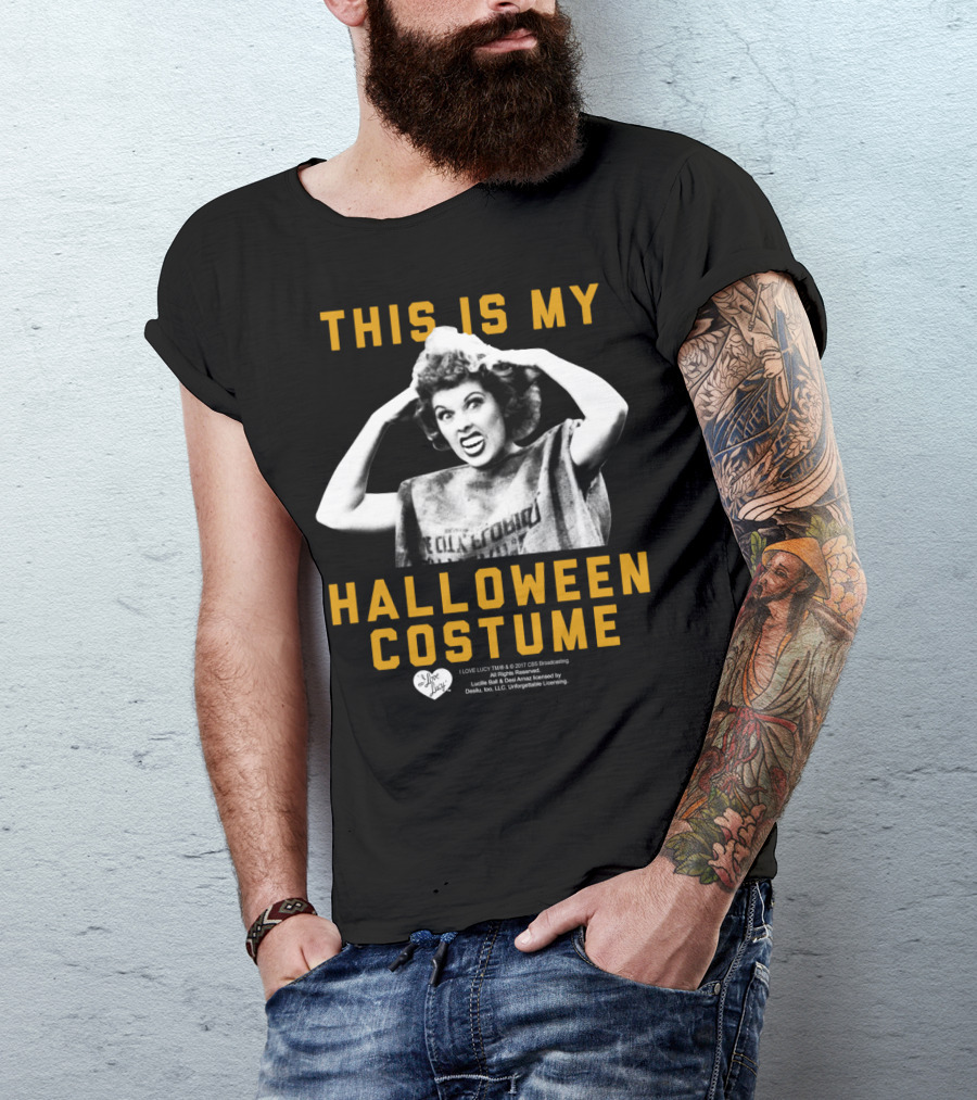 This Is My I Love Lucy Halloween Costume T-Shirt