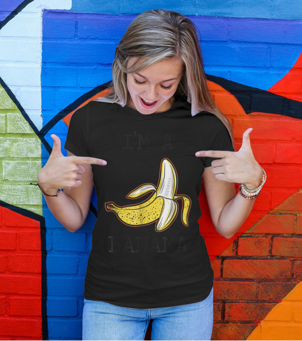 I'm A Banana Halloween Banana I'm A Banana T-Shirt