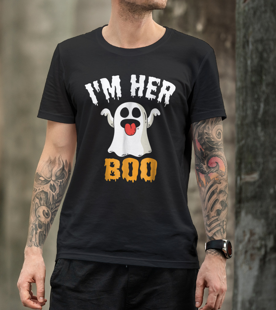 I'M HER BOO Halloween Ghost T-Shirt