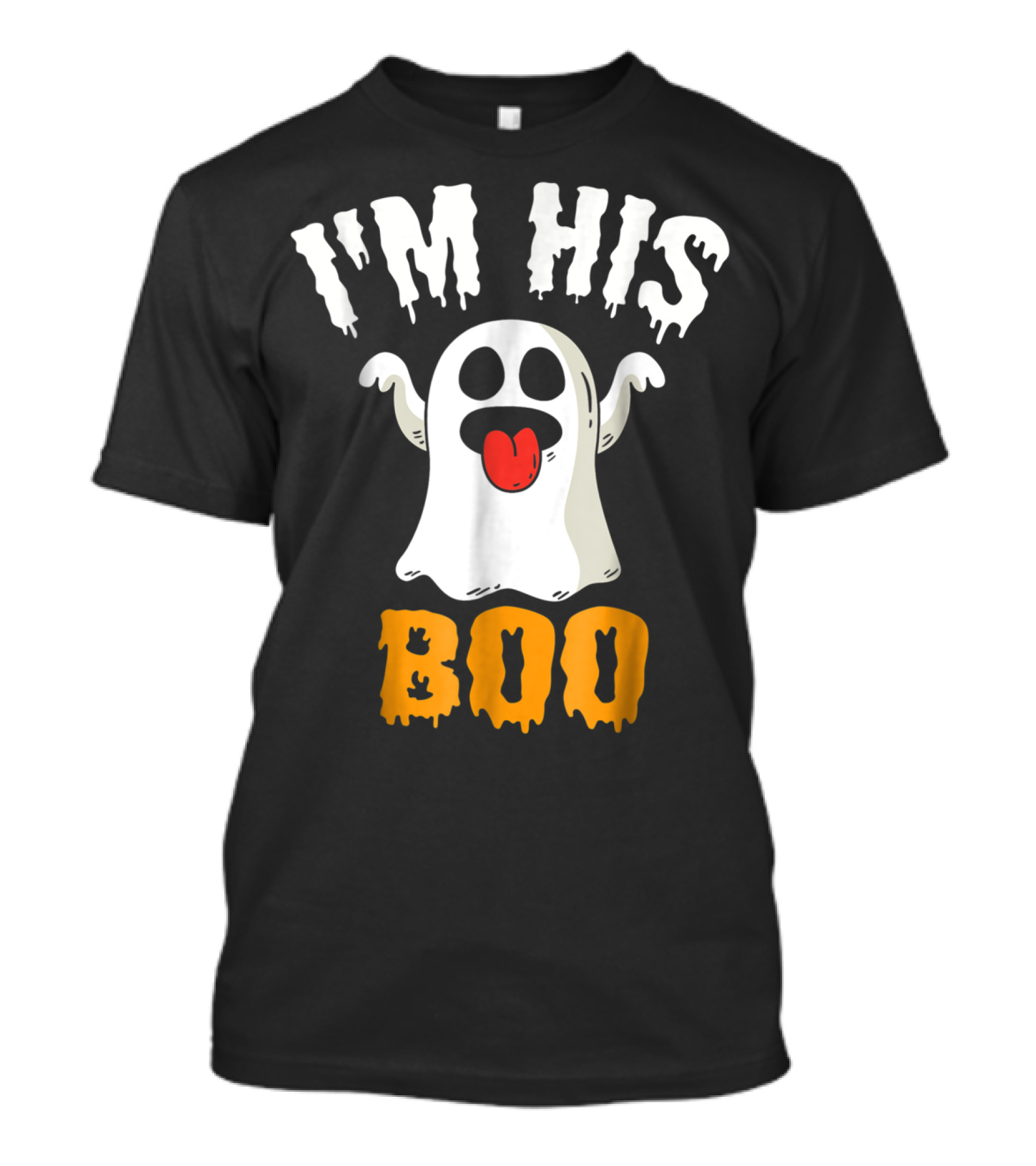 I'M HIS BOO Halloween Ghost Costume T-Shirt