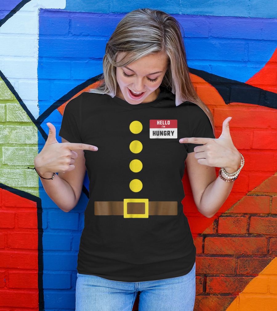 Hello I'm Hungry Dwarf Gnome T-Shirt