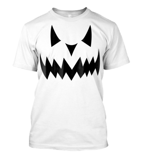 Jack O Lantern Pumpkin Scary Face Halloween T-Shirt
