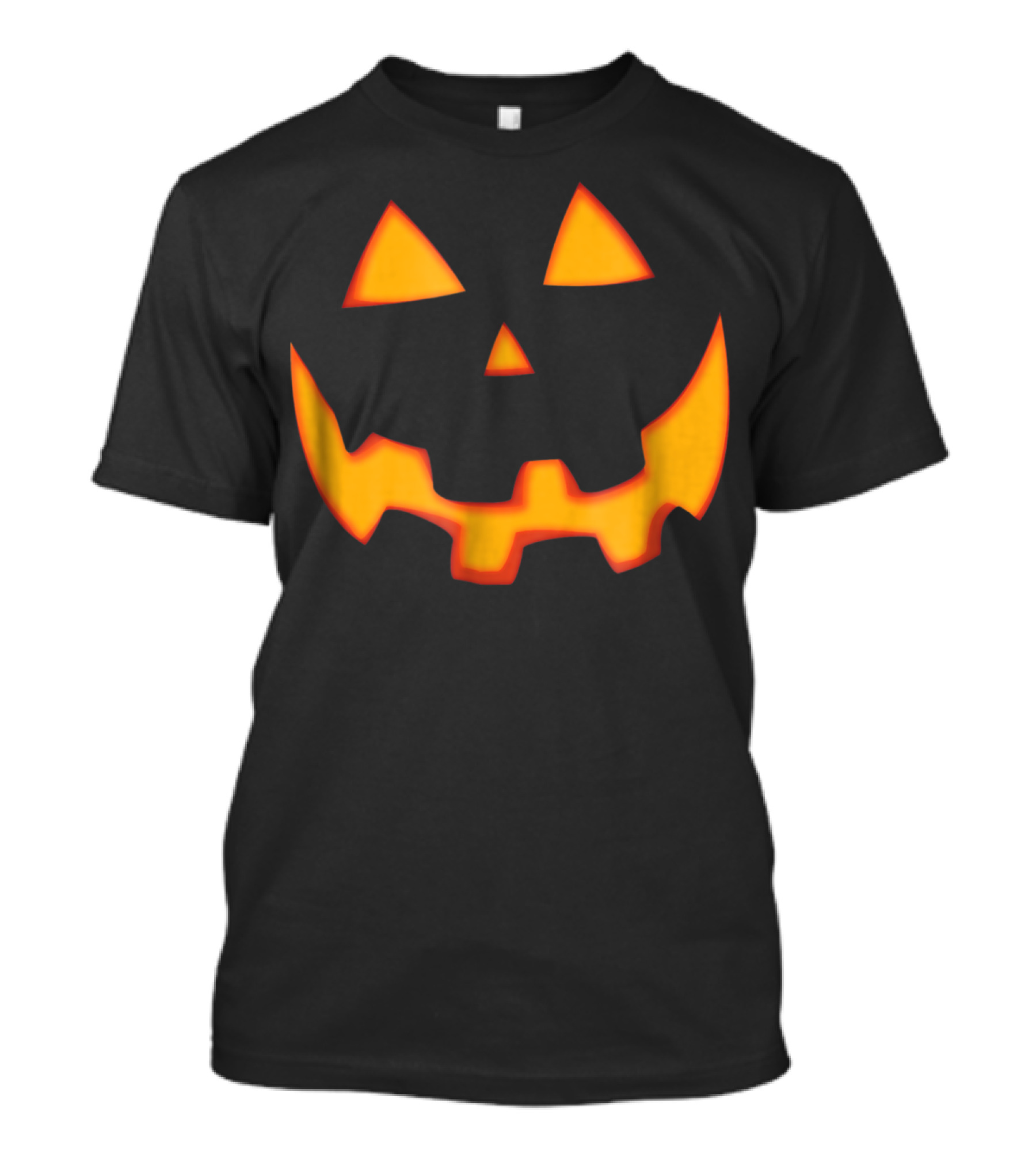Jack O Lantern Pumpkin Halloween Face T-Shirt