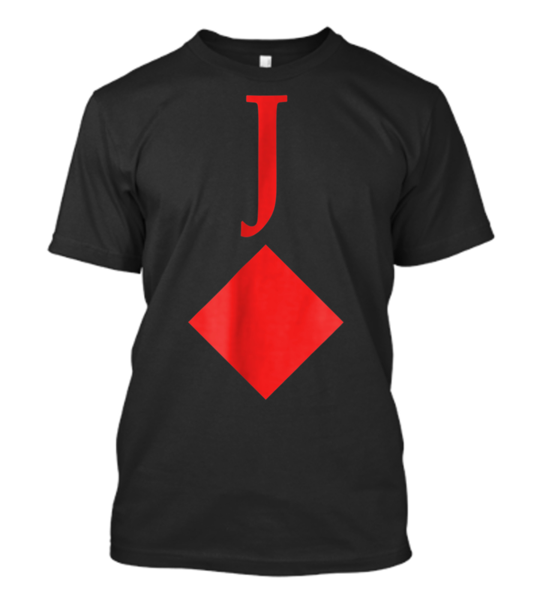 Jack Of Diamonds Halloween Party Costume Card Deck T-Shirt