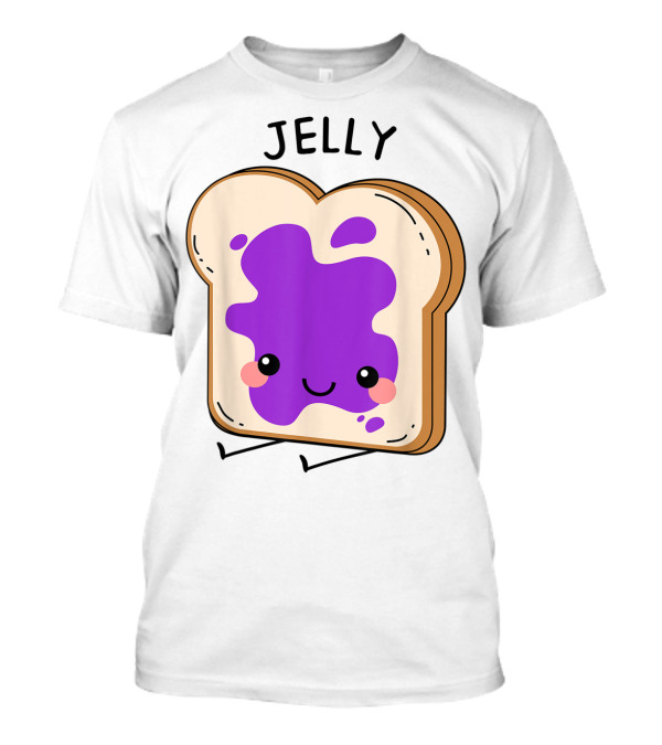Jelly Kawaii Halloween Costume Cute Toast Diy T-Shirt