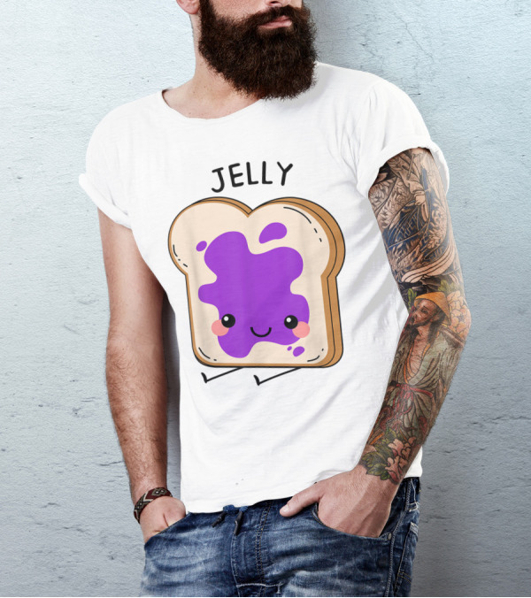 Jelly Kawaii Halloween Costume Cute Toast Diy T-Shirt