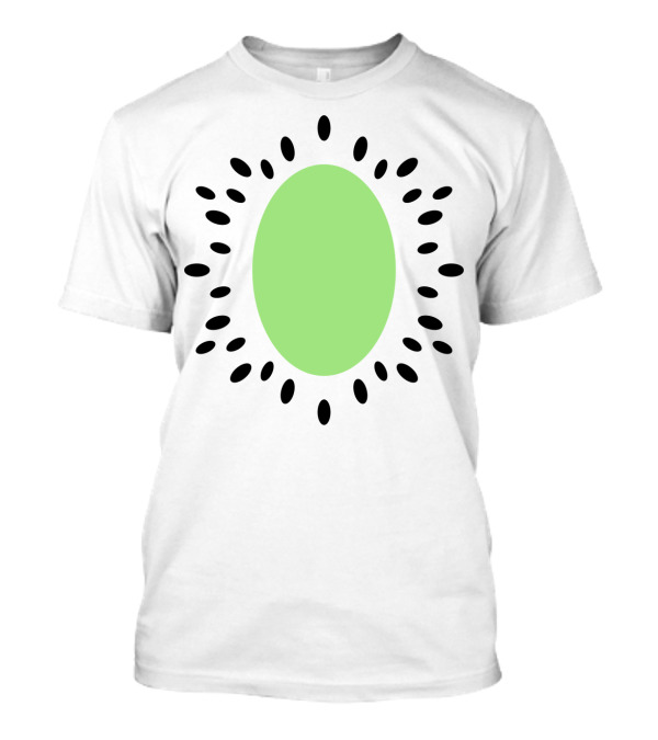 Kiwi Costume Cool Trendy Oval Fruit Interior Look T-Shirt