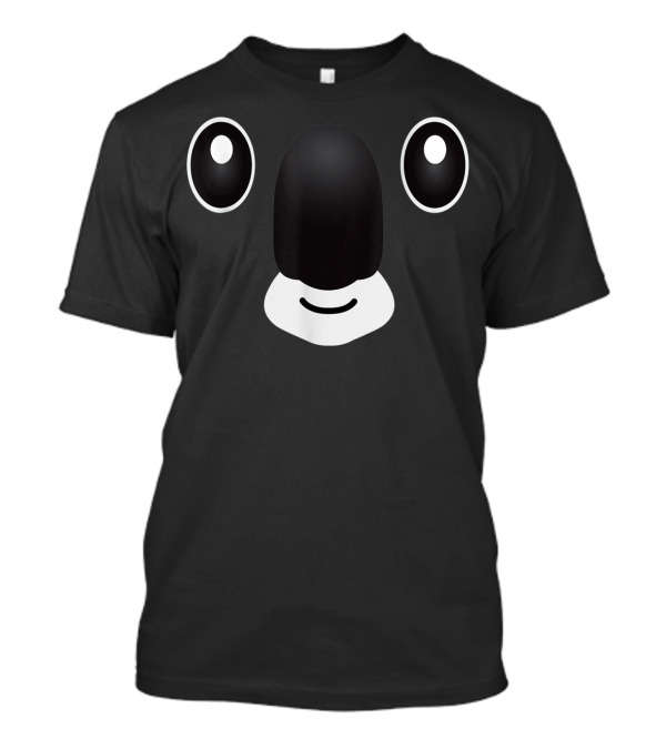 Koala Bear Face With Nose And Eyes Emoji T-Shirt