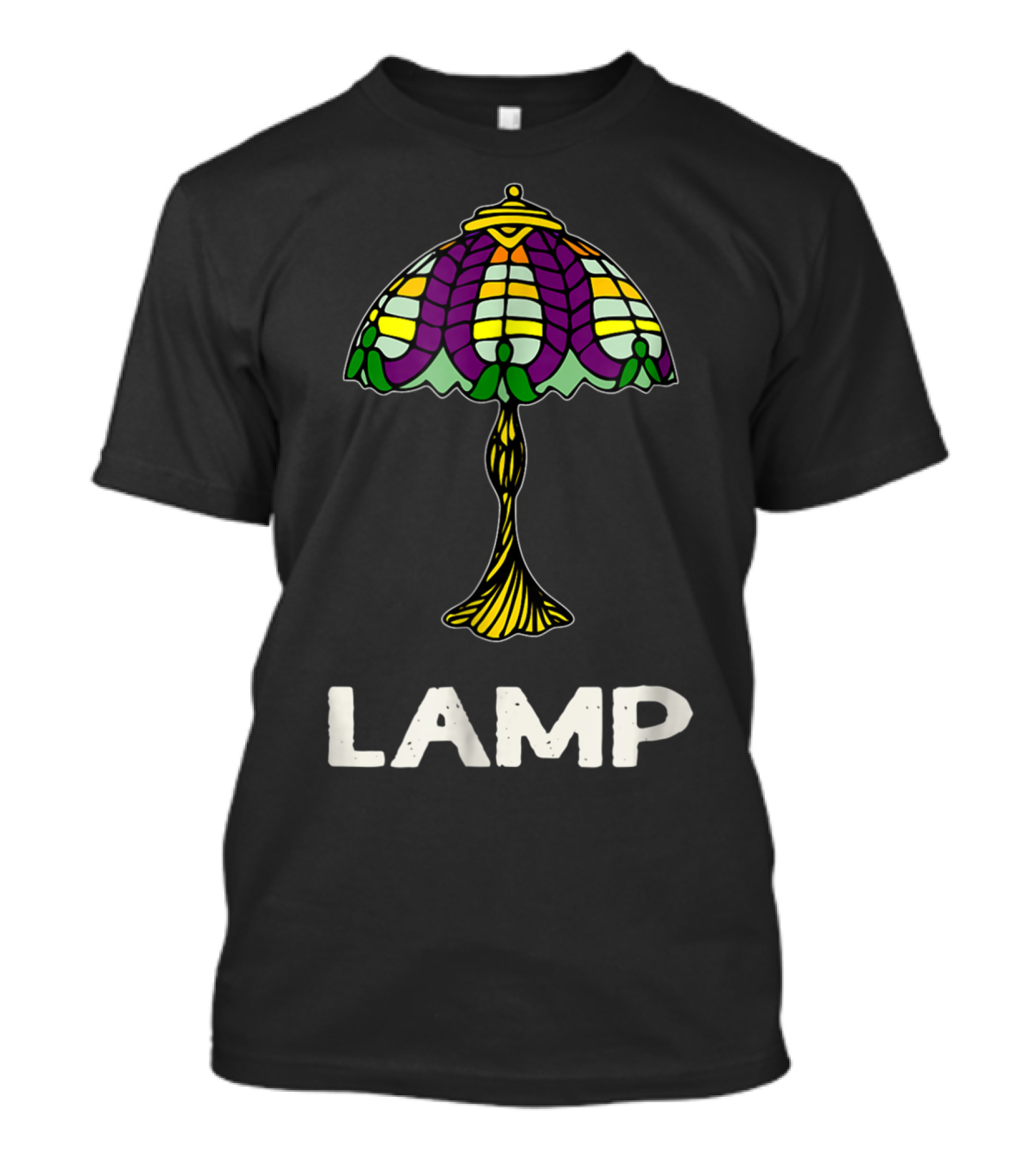 Lamp Halloween Costume Stained Glass Lamp T-Shirt