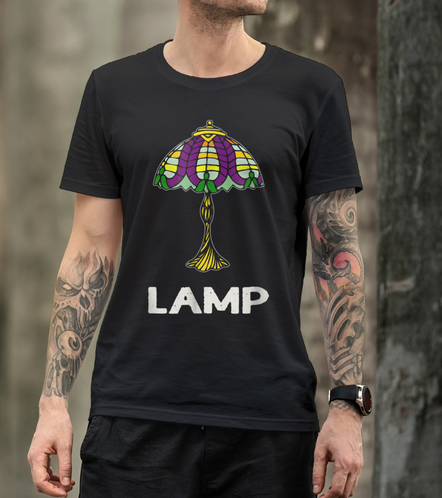 Lamp Halloween Costume Stained Glass Lamp T-Shirt