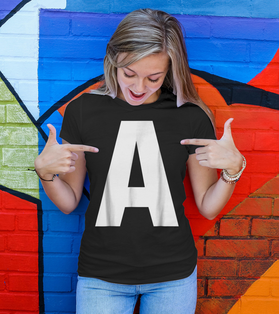Letter A Chipmunk T-Shirt