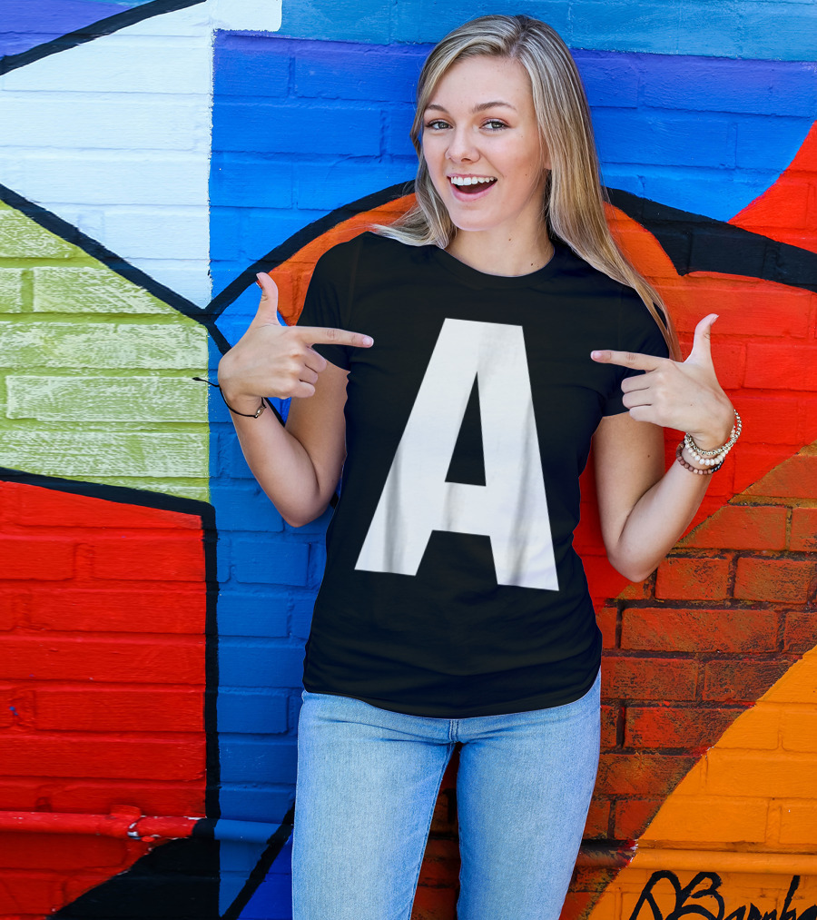 Letter A Chipmunk T-Shirt