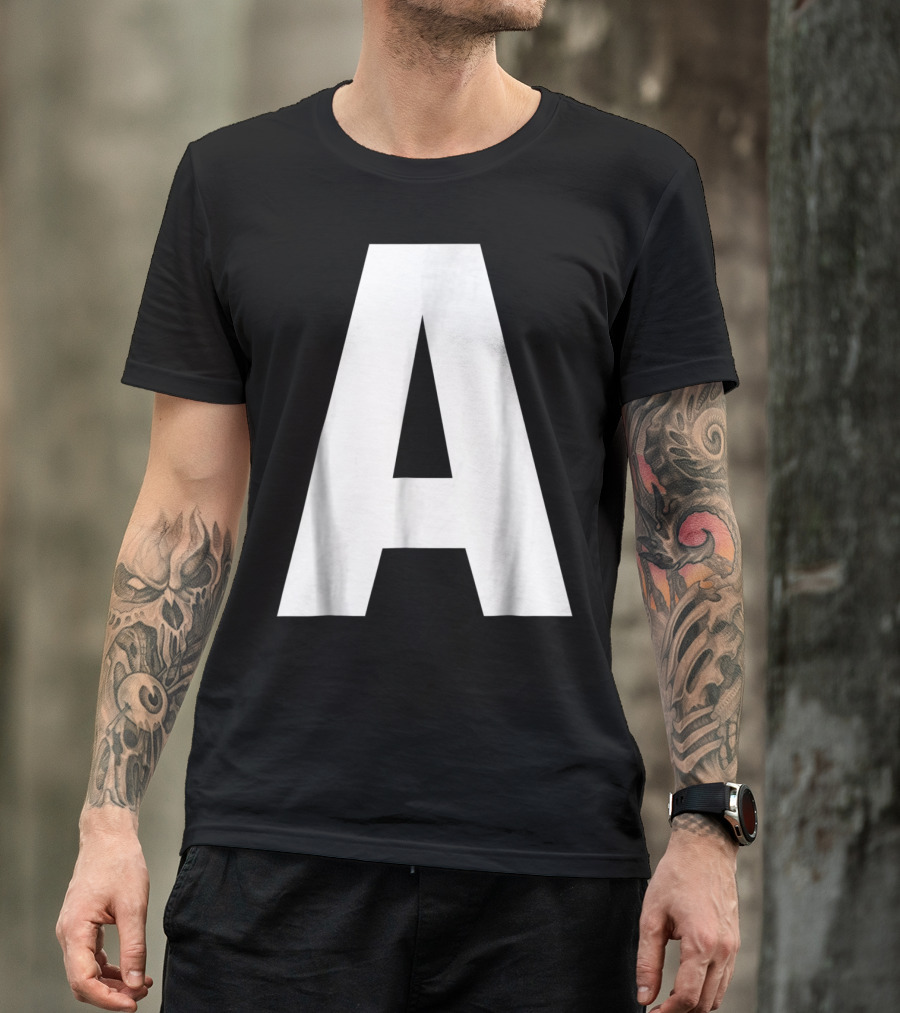 Letter A Chipmunk T-Shirt