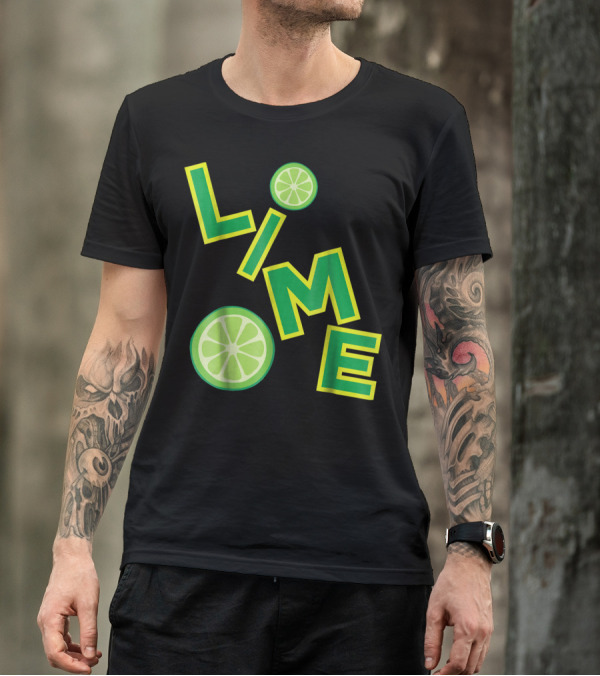 Lime Salt Tequila Costume Group Halloween Lime T-Shirt