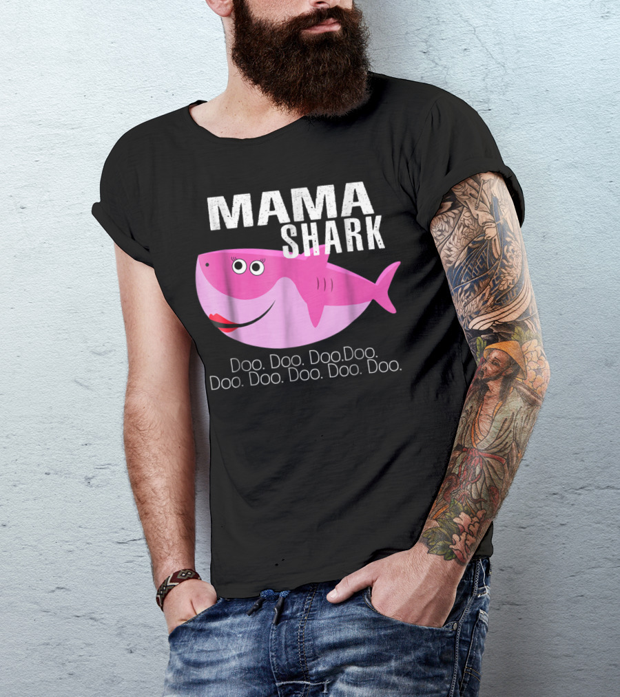 Mama Shark Doo Doo DooDoo T-Shirt