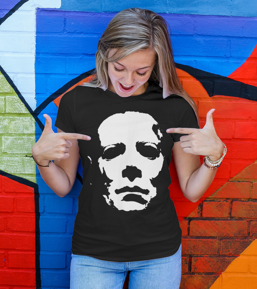 Mask Killer Iconic Horror Movie Lover Classic T-Shirt