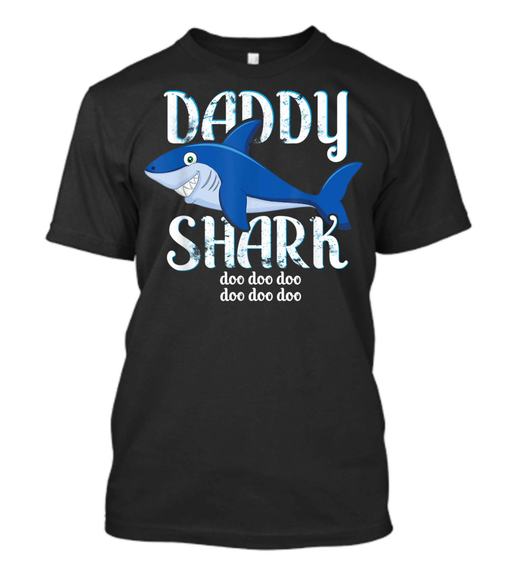 Daddy Shark Doo Doo Doo Mens Tee Shark T-Shirt