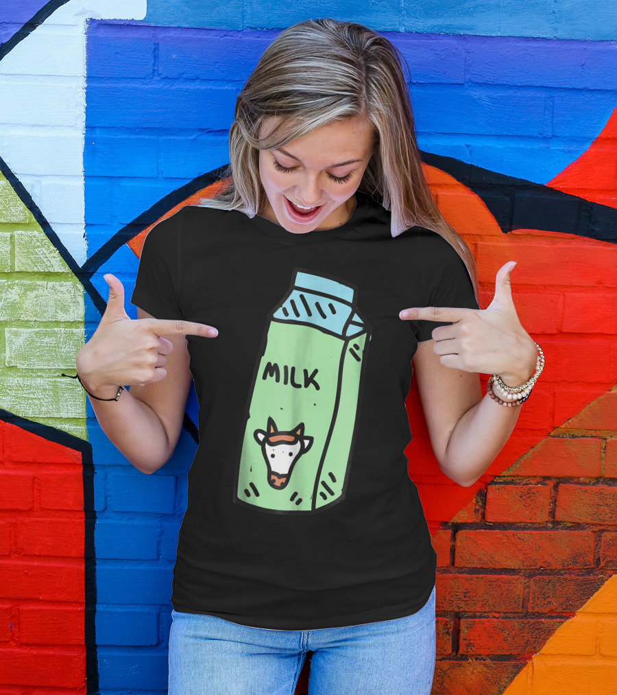 Milk Carton Cow T-Shirt