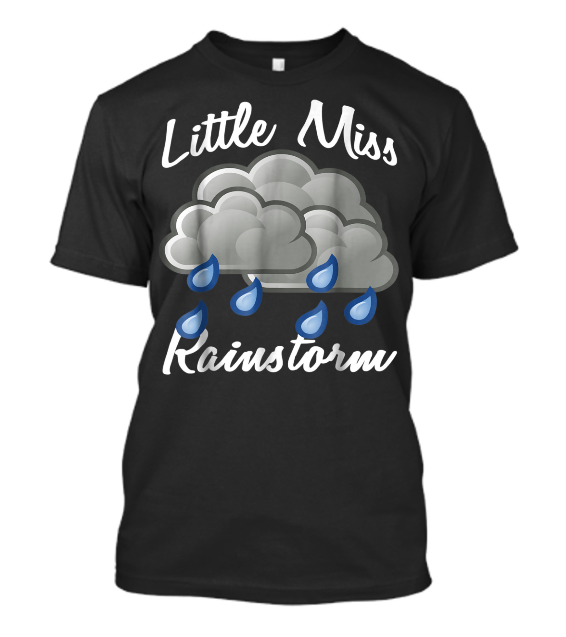 Little Miss Rainstorm Kid Halloween Family T-Shirt