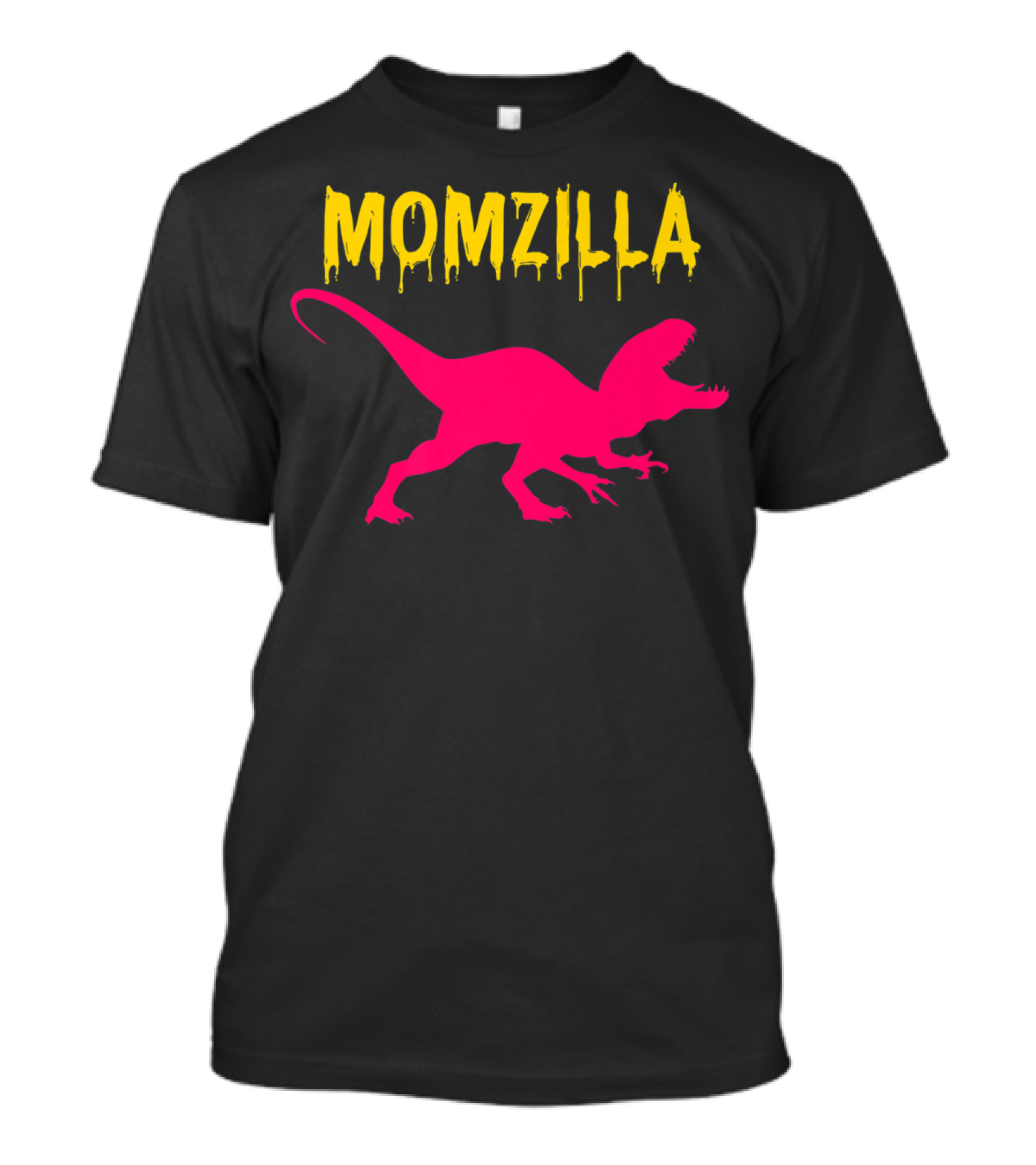 Momzilla Dinosaur Mommy Halloween Apparel Cute Momzilla T-Shirt