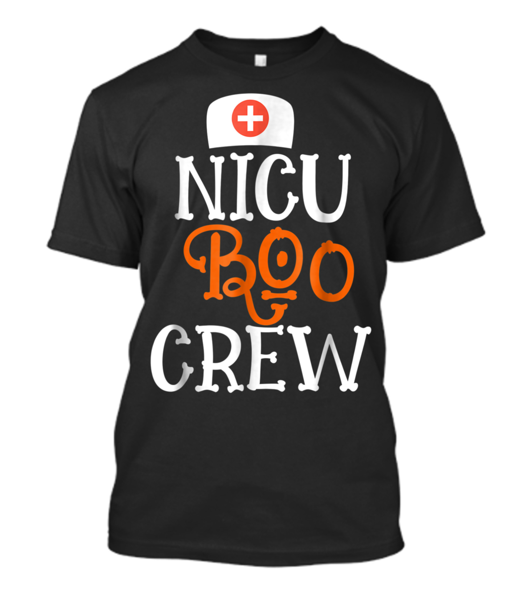 NICU Boo Crew Halloween Nursing T-Shirt