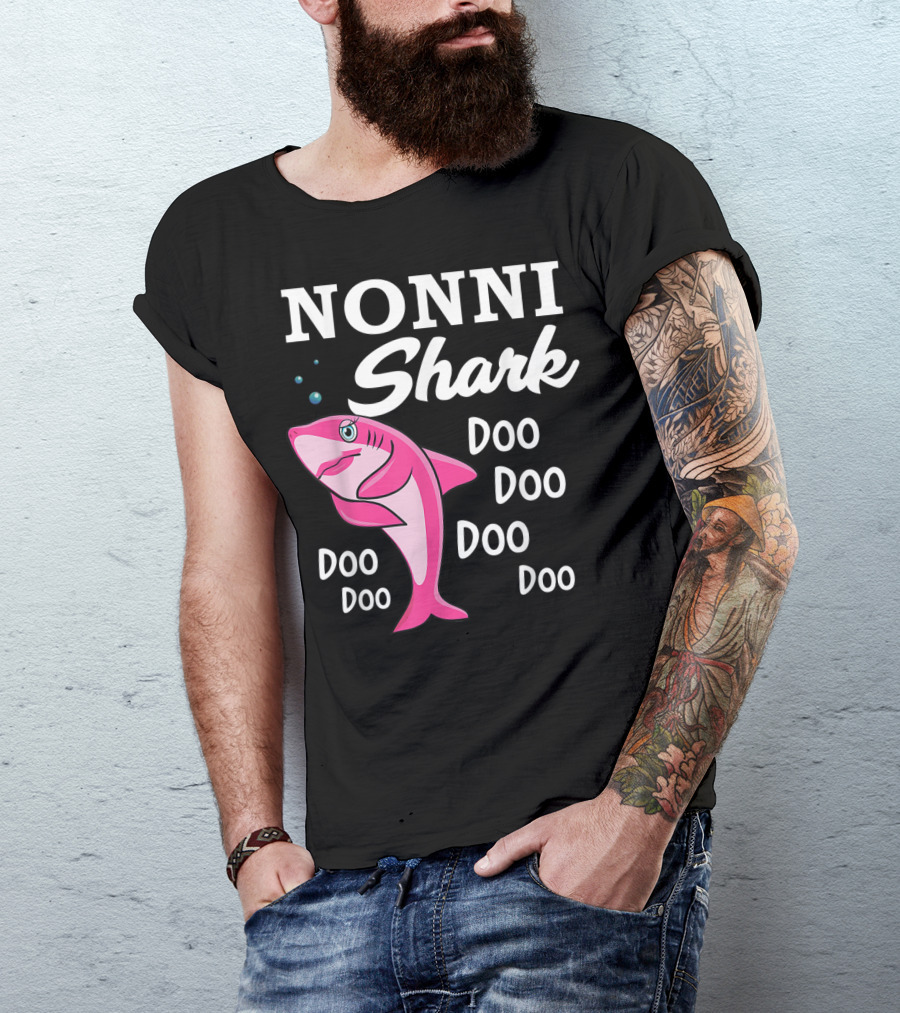 Nonni Shark Doo Doo Doo Grandma T-Shirt