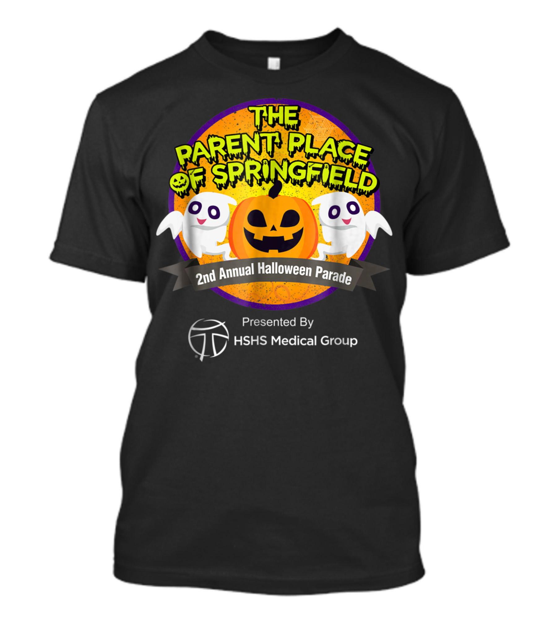 The Parent Place Of Springfield 2nd Annual Halloween Parade Presented By HSHS Medical Group T-Shirt