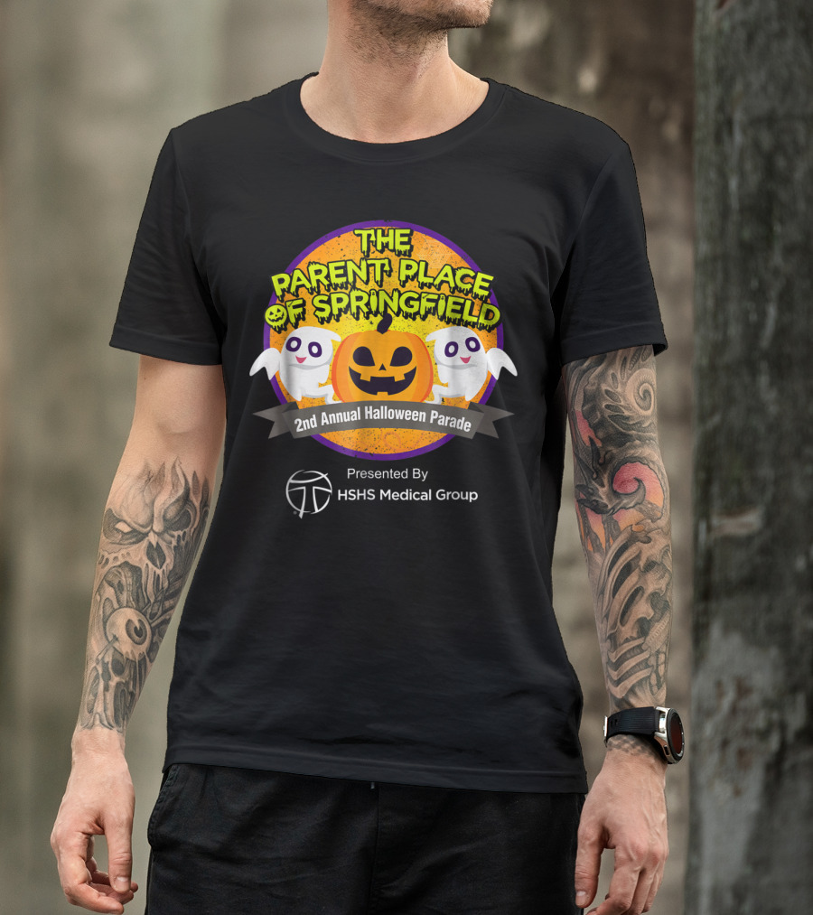 The Parent Place Of Springfield 2nd Annual Halloween Parade Presented By HSHS Medical Group T-Shirt