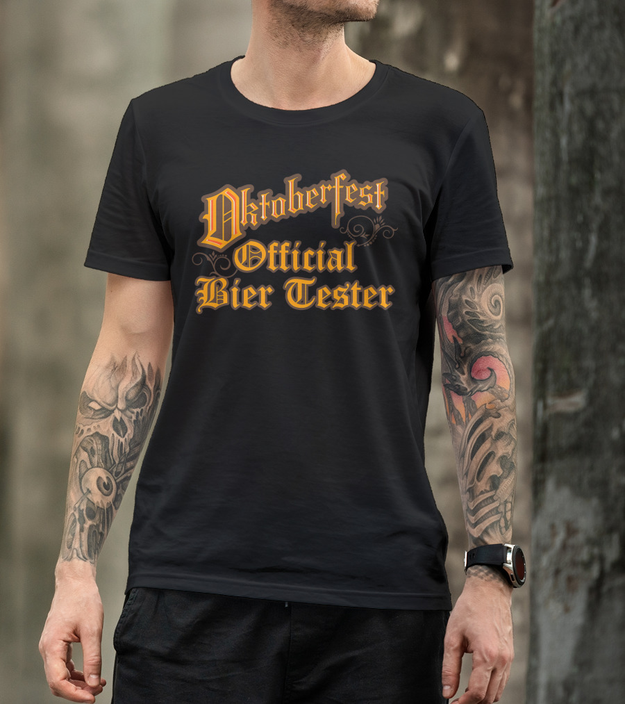 Oktoberfest Official Bier Tester Beer Festival T-Shirt