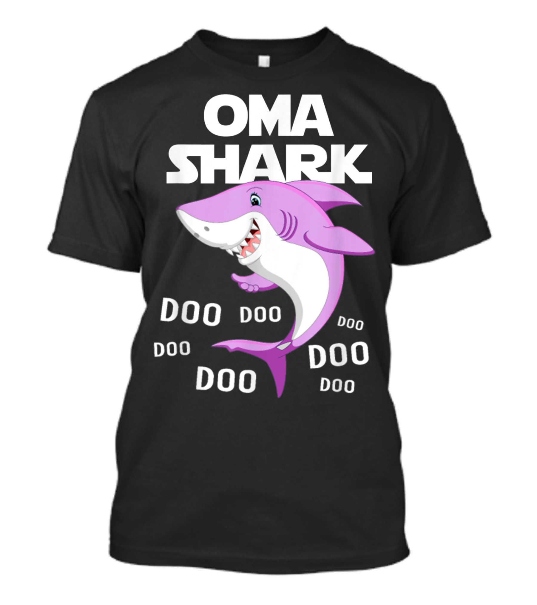 Oma Shark Doo Doo Grandma Mother T-Shirt