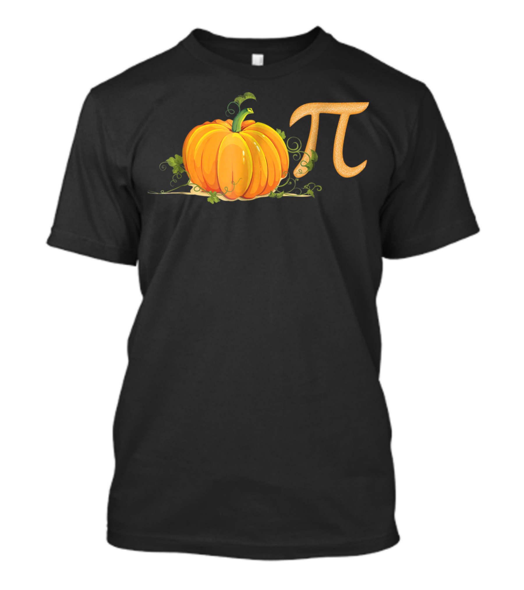 Orange Pumpkin Pi 314 Halloween October 31St T-Shirt