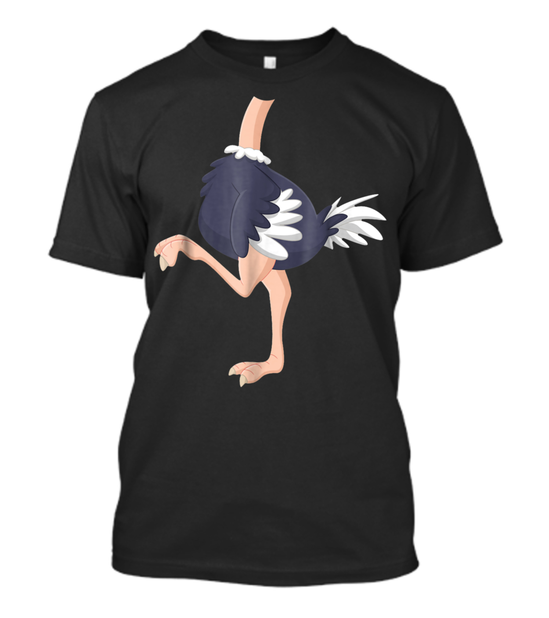 Ostrich Animal Body Halloween Costume T-Shirt