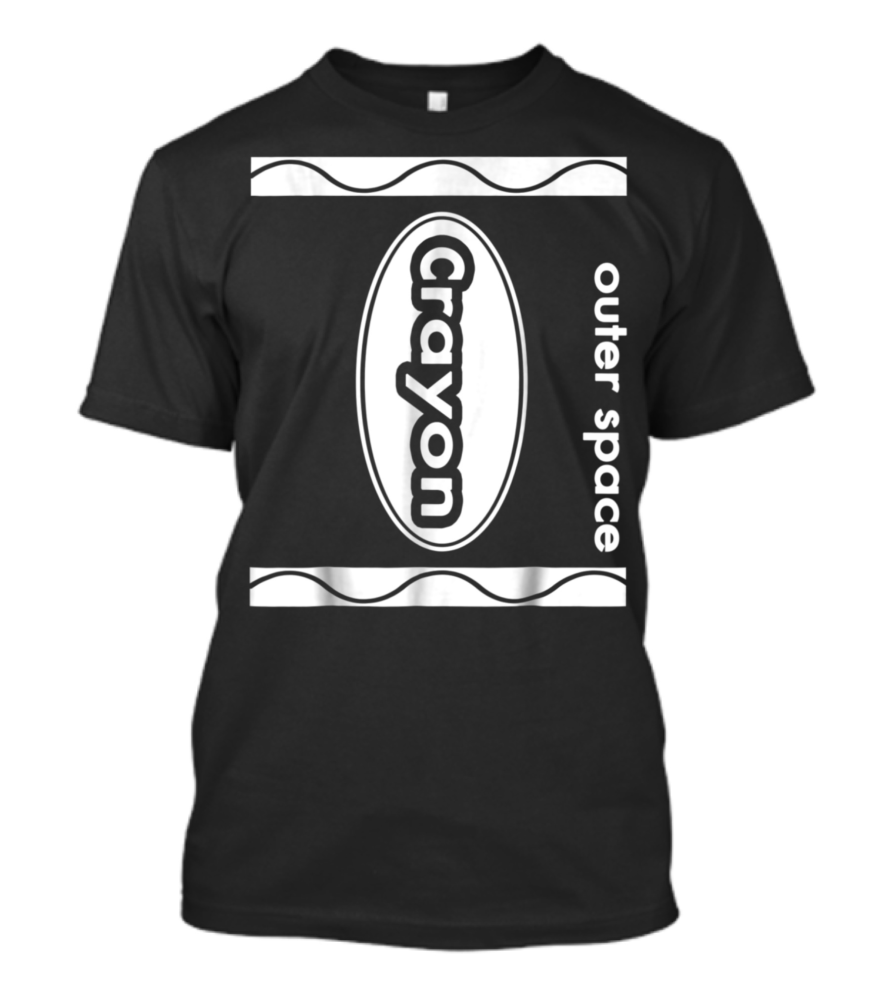 Outer Space Crayon Box Crayon Outer Space T-Shirt