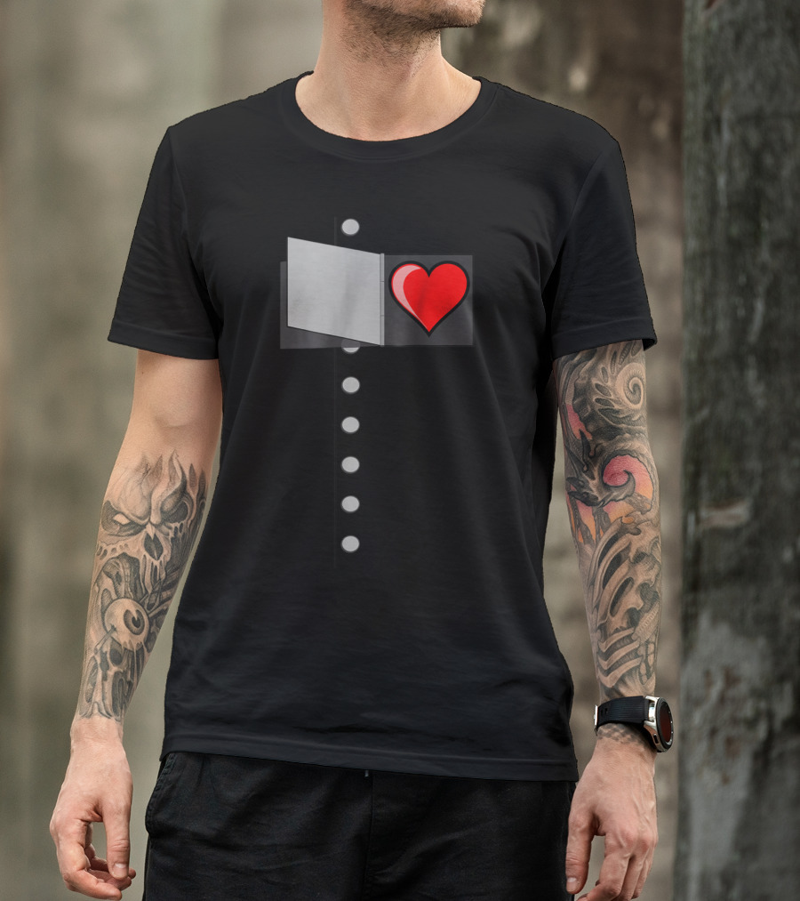 Oz Halloween Tinman Heart Costume T-Shirt