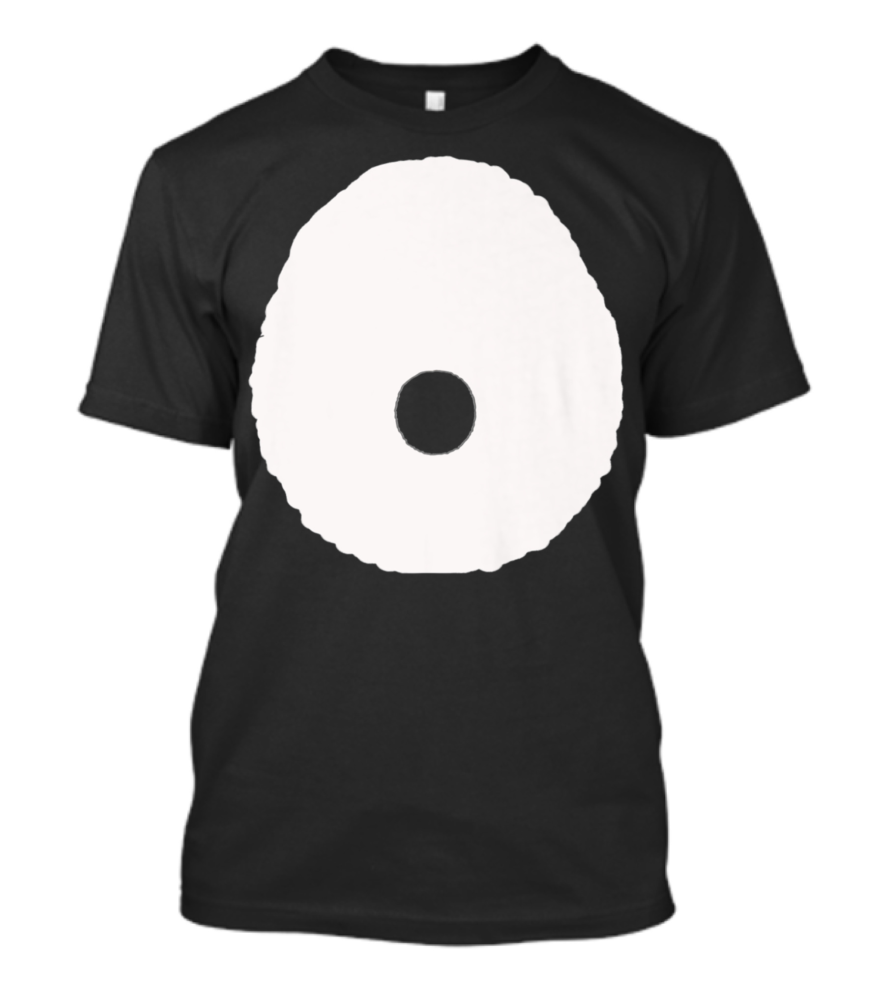 Panda Belly Funny Cute Diy Hole T-Shirt