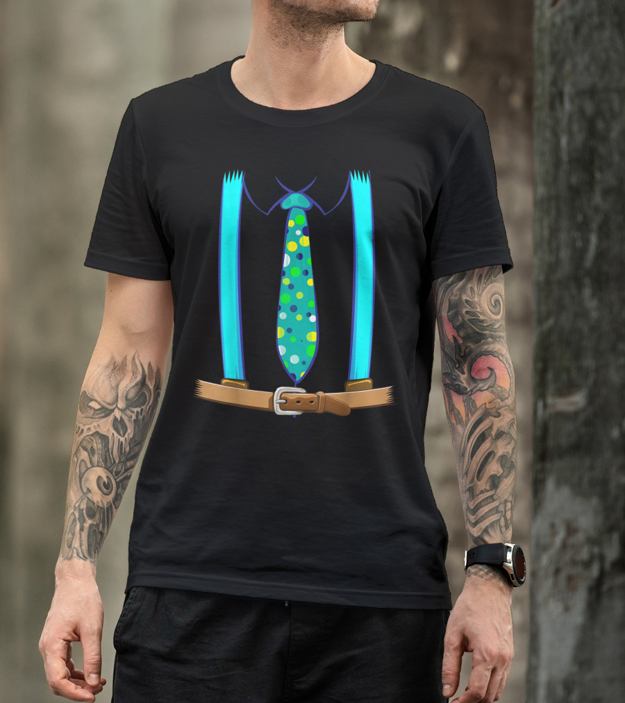 Party Polka Dot Cool 80's Costume Halloween T-Shirt