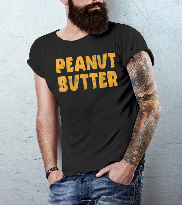 PEANUT BUTTER Fun Retro T-Shirt