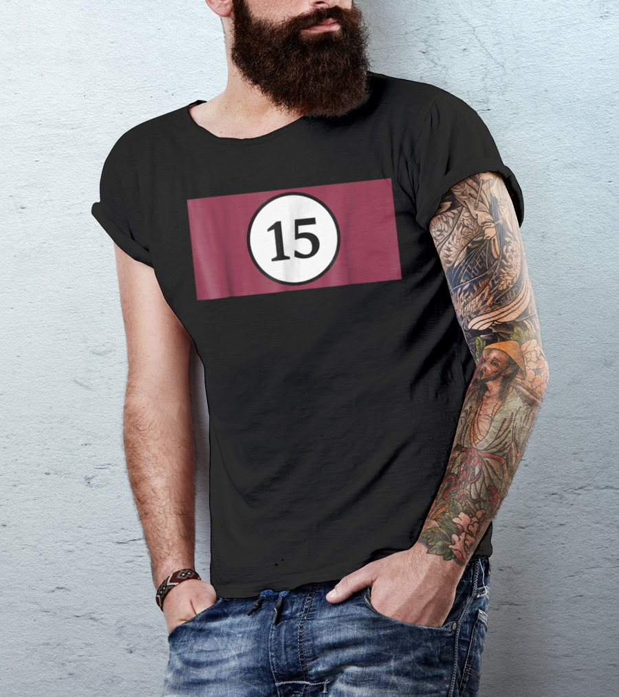Pool 15 Ball Number Halloween Costume Group T-Shirt