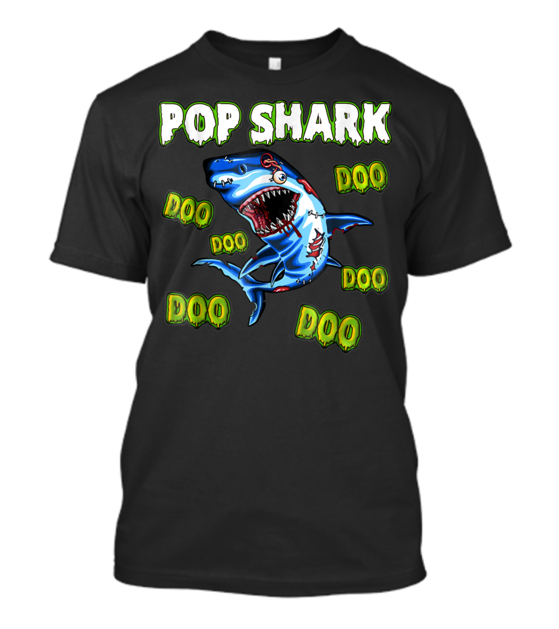 Pop Shark Doo Doo Doo Zombie Monster T-Shirt
