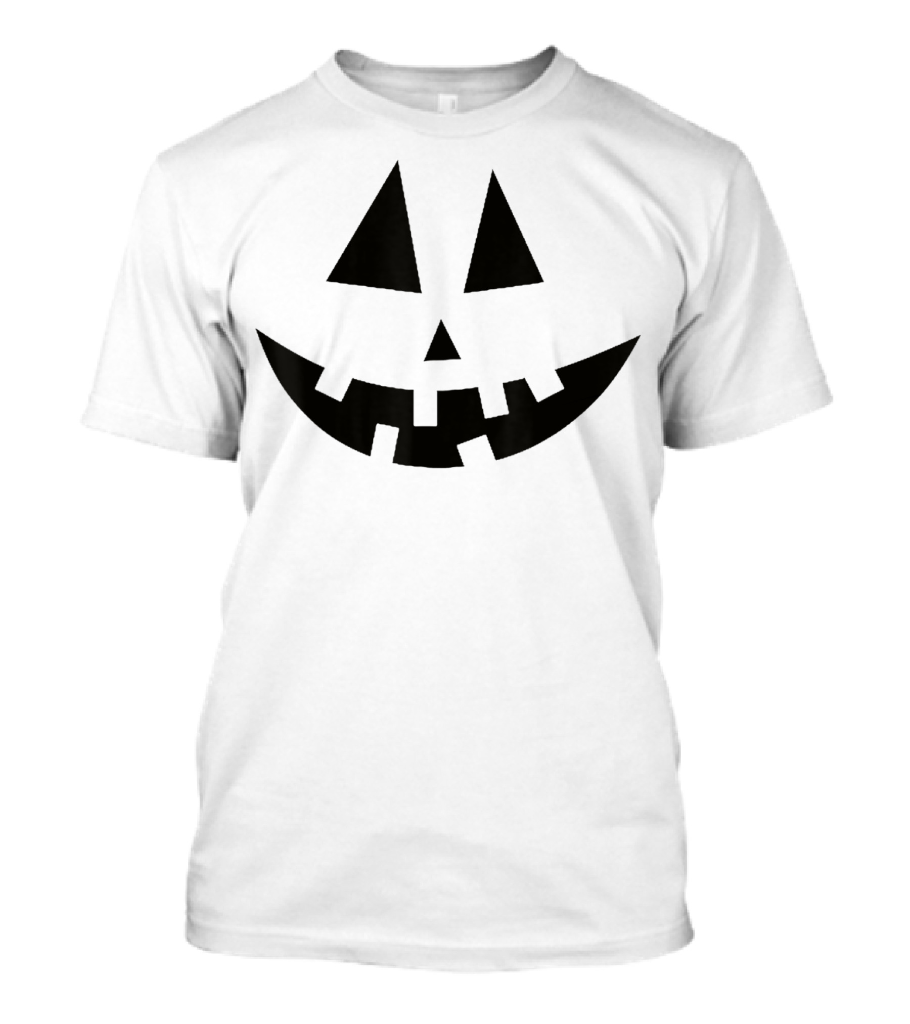 Pumpkin Funny Cute Jackolantern Face T-Shirt