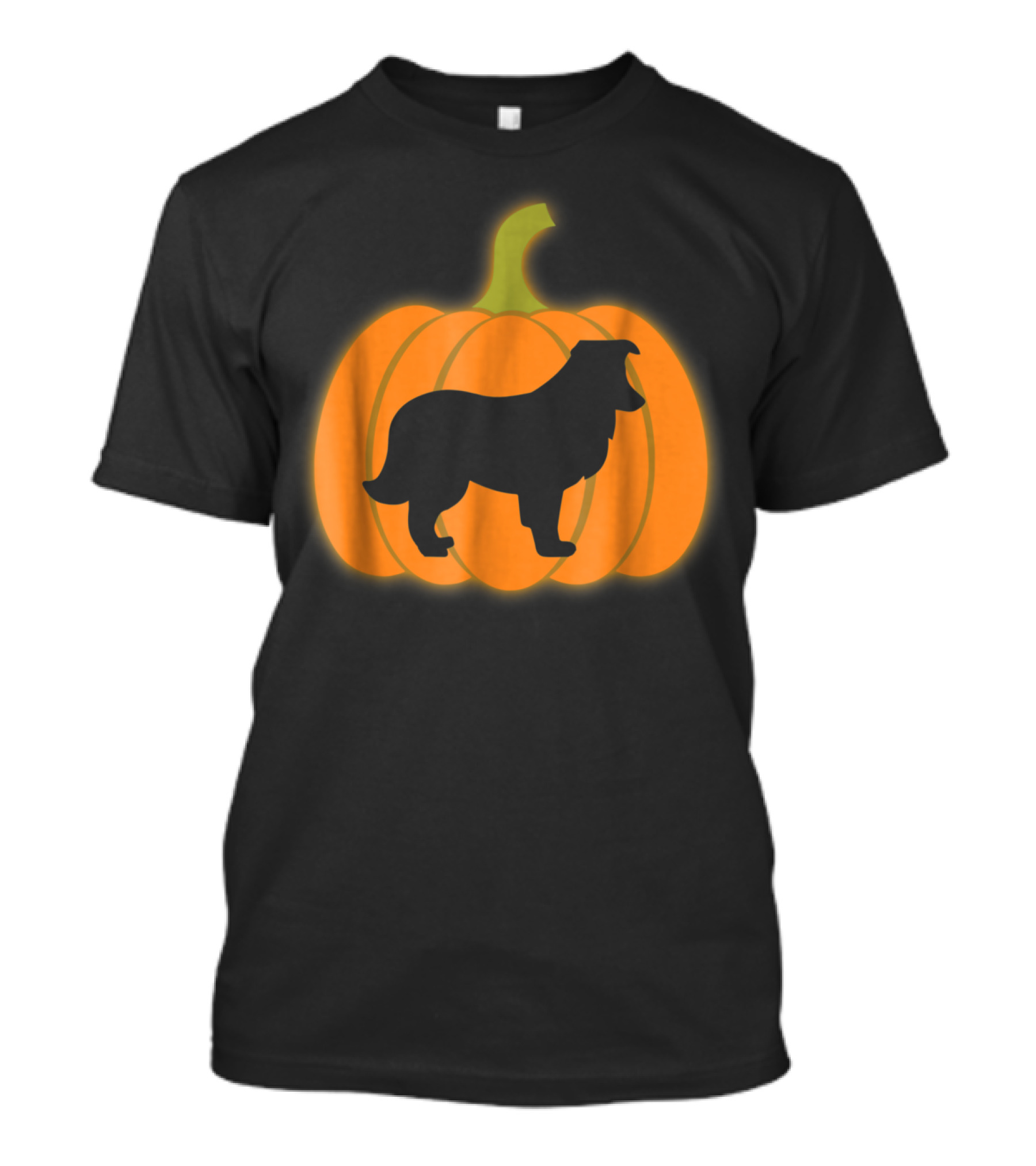 Pumpkin Lantern Sheltie T-Shirt