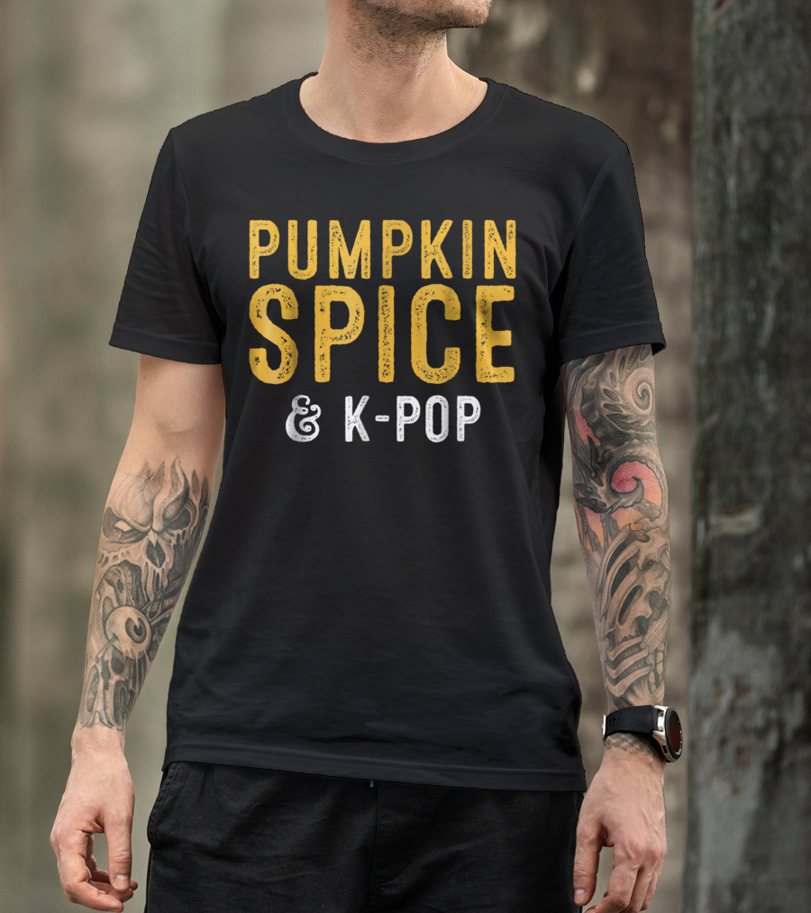PUMPKIN SPICE And K-POP T-Shirt