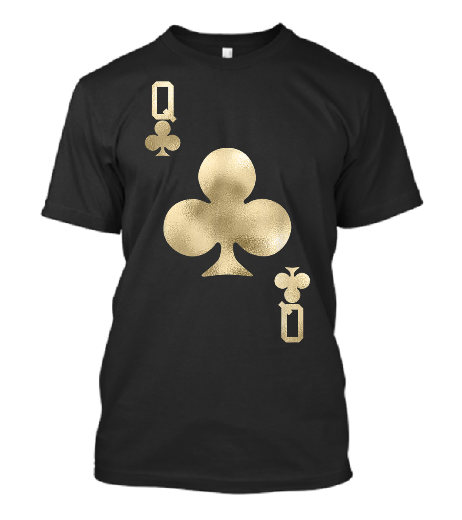Queen Clubs Gold Card T-Shirt