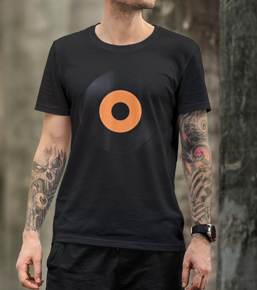 Vintage Record DJ Halloween Costume Easy T-Shirt