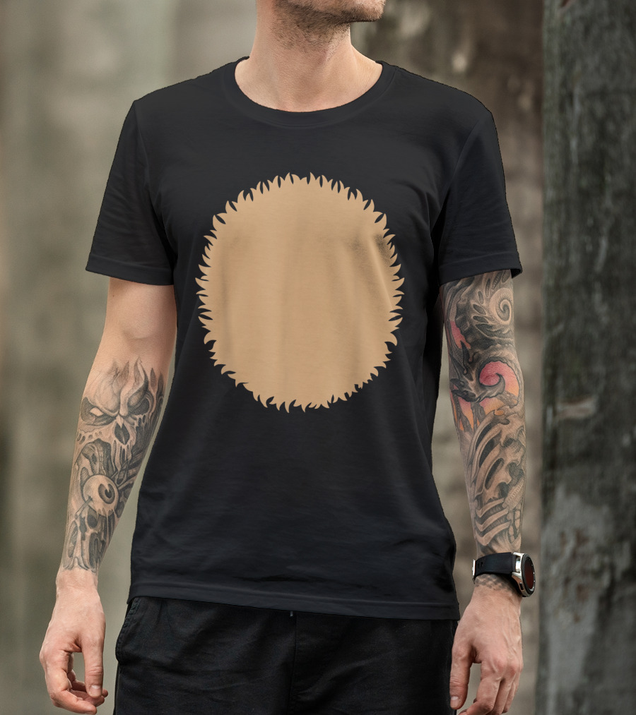 Reindeer Christmas Deer Belly Animal Fur T-Shirt